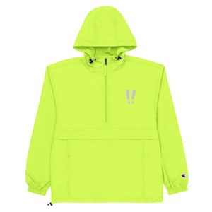 Exclamations Embroidered Champion Packable Jacket
